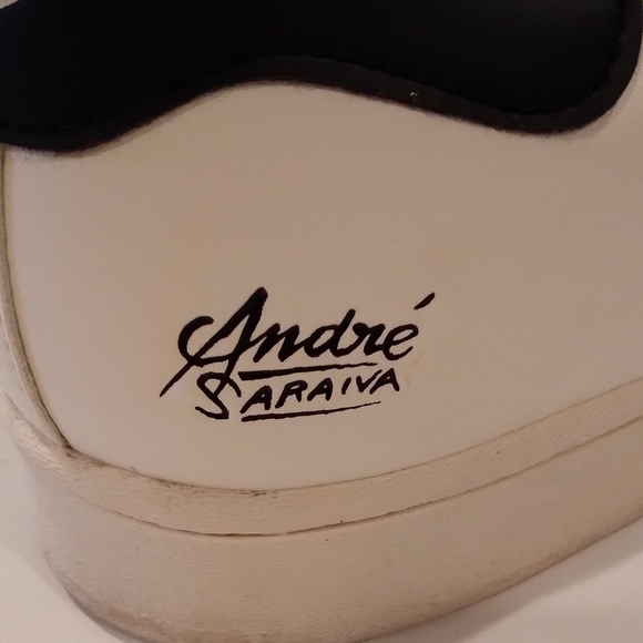 Adidas Superstar x Andre Saraiva Size 8 mens Cream and Black - Picture 7 of 9